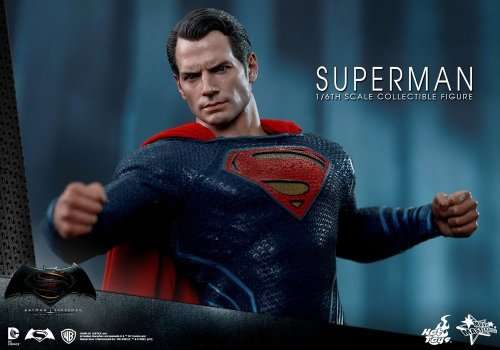 Hot Toys 1:6 Scale "Superman" Batman VS Superman Dawn of Justice Figure (Blue/Red)