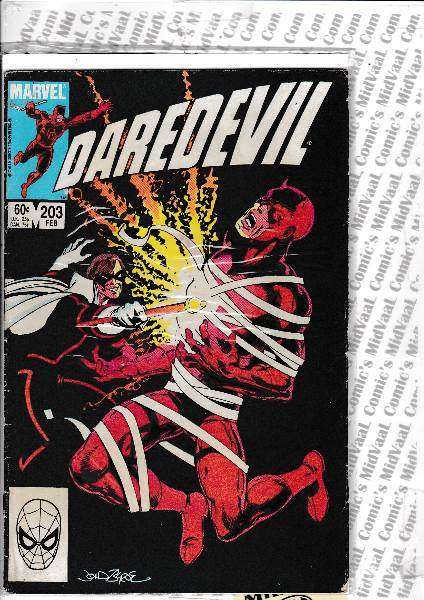 DAREDEVIL # 203 CONDT VERY GOOD