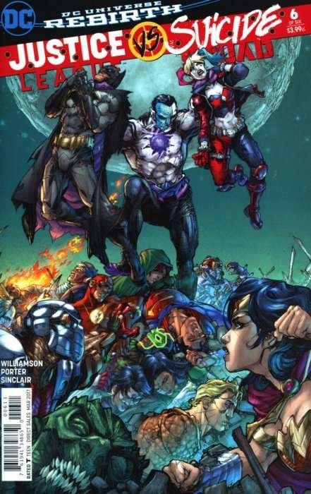 DC UNIVERSE REBIRTH - Justice League vs Suicide Squad Issue # 1 - 6 COMPLETE RUN