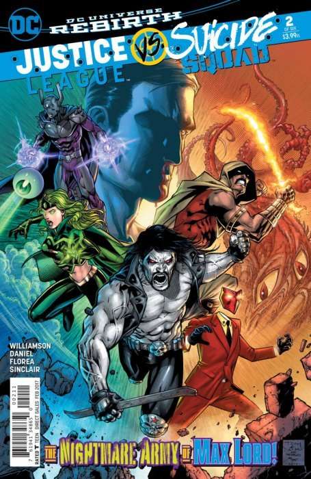 DC UNIVERSE REBIRTH - Justice League vs Suicide Squad Issue # 1 - 6 COMPLETE RUN
