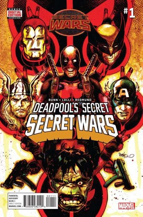 Deadpool's Secret Secret Wars Issue # 1 - 4 COMPLETE RUN