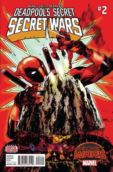 Deadpool's Secret Secret Wars Issue # 1 - 4 COMPLETE RUN