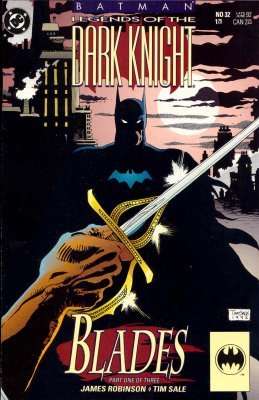 Batman: Legends of the Dark Knight Issue # 32-34 "Blades Part.1-3" COMPLETE