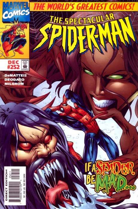 Peter Parker, The Spectacular Spider-Man Issue # 252 VS: Kraven