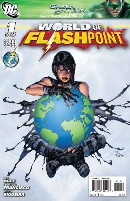 Flashpoint: The World of Flashpoint Issue # 1-3 COMPLETE RUN  Flash Fact!
