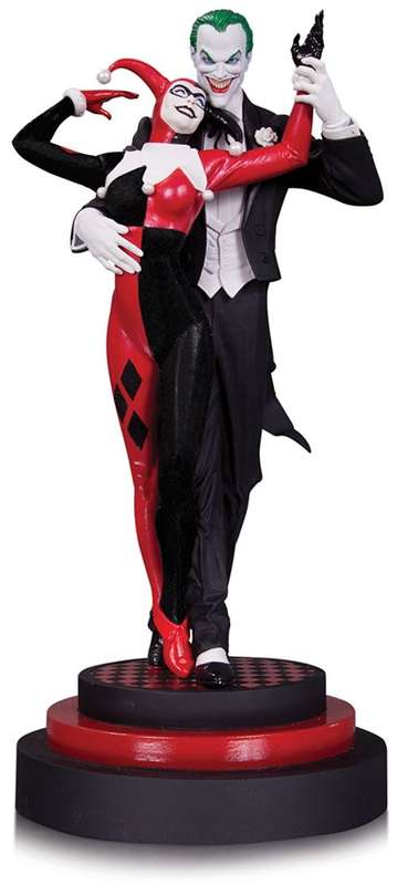 DC Collectibles Batman: Harley Quinn: The Joker & Harley Quinn Statue   Sculpted by Tim Bruckner.