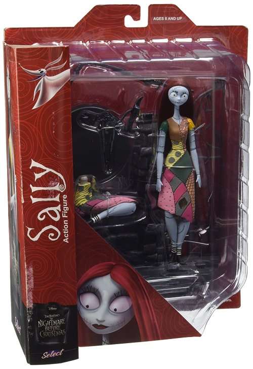 Nightmare Before Christmas Select Sally Action Figure   Tim Burton's The Nightmare Before Christmas