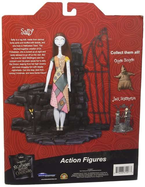 Nightmare Before Christmas Select Sally Action Figure   Tim Burton's The Nightmare Before Christmas