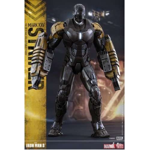 Hot Toys Marvel Iron Man 3 Iron Man Mark XXV Striker 1/6 Scale Figure