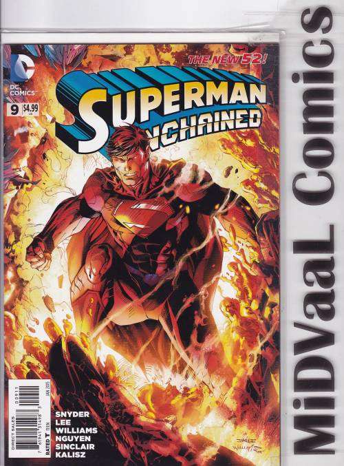Superman UNCHAINED - THE NEW 52! # 9 MINT