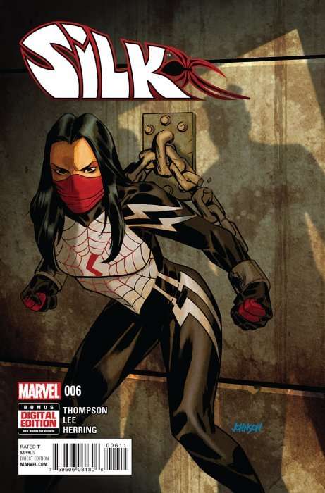 Silk Issue # 6 MINT  Silk has hit rock bottom over the course of her first solo super hero adventure
