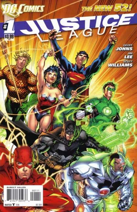 Justice League Issue # 1-12 (12e)  In a universe where super heroes are strange and new