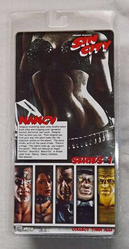 NECA Sin City Movie Series 1 Action Figure Nancy with Straight Hair (Jessica Alba) [Color Variant]