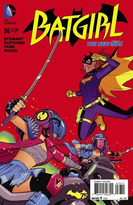 Batgirl Issue # 36  Batgirl's new life is off to a rousing start