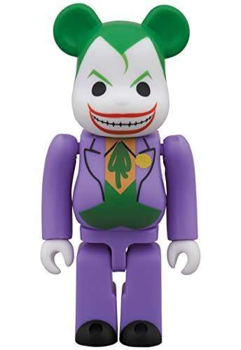 Medicom DC Super Powers: Joker Bearbrick Action Figure by Medicom
