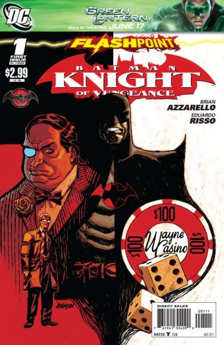 Flashpoint: Batman - Knight of Vengeance Issue # 1-3 COMPLETE RUN