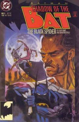 Batman: Shadow of the Bat Issue # 5 "The Black Spider"