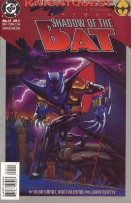 Batman: Shadow of the Bat Issue # 25