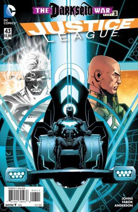 Justice League Issue # 43 Darkseid, Anti-Monitor, Grail Pt.3  "Darkseid War Chapter Three: Taken"