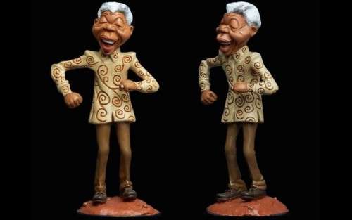 Zapiro Collectible - Madiba figurine Each Madiba figurine is handcrafted and hand-painted