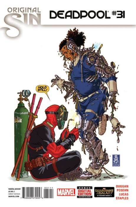 Deadpool Issue # 31 Preston uncovers a secret from Deadpool's past that needs immediate attention!