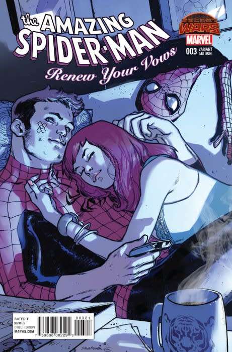 The Amazing Spider-Man: Renew Your Vows Issue # 3b Incentive Sara Pichelli Variant Cover