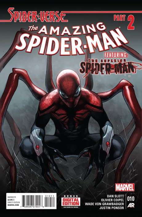 The Amazing Spider-Man Issue # 10 Spider-Verse Tie-In  Spider-Verse, pt. 2  "Superior Force"
