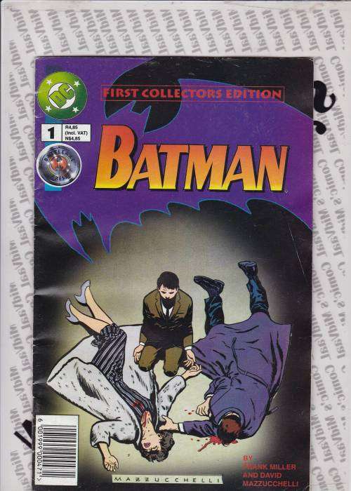 BATMAN # 1 FIRST COLLECTORS EDITION  S.A. BATTLEAXE PRESS PRINT  CONDT VERY FINE
