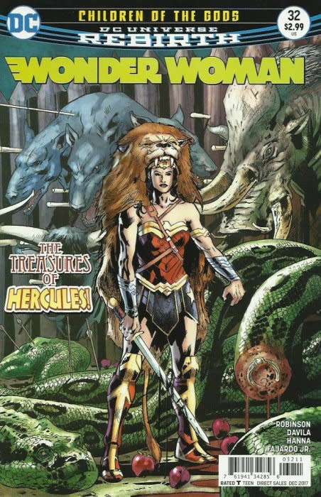 Wonder Woman Issue # 32 "Children of the Gods", part two