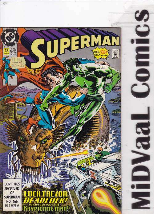 50 SUPERMAN COMICS IN GREAT CONDITION-BIDS ARE PER COMIC