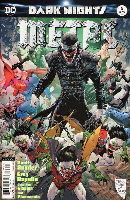 Dark Nights: Metal Issue # 6b Variant Tony S Daniel Cover
