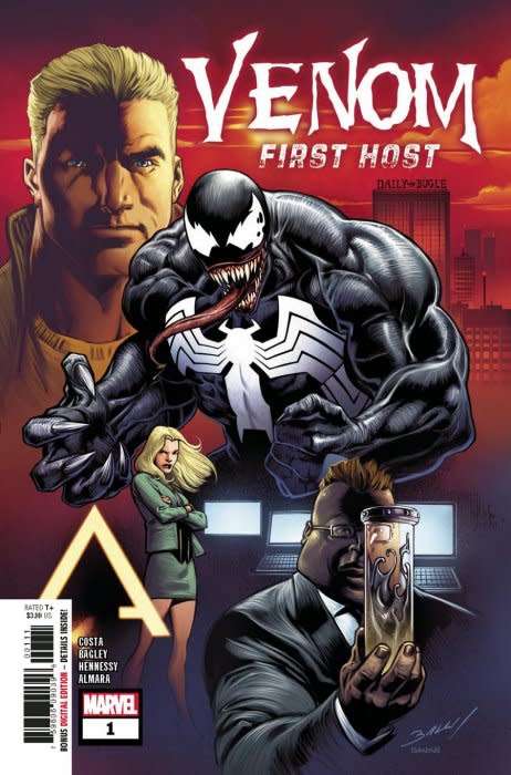 Venom: First Host Issue # 1 1st appearance of M'Lanz (later becomes Sleeper)