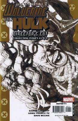 Ultimate Wolverine vs Hulk Issue # 1c Director's Cut