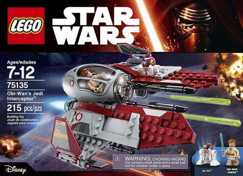 LEGO Star Wars Obi-Wanâ¿s Jedi Interceptor 75135
