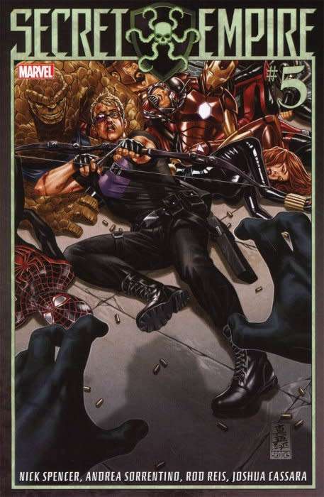 Secret Empire Issue # 0-10 COMPLETE RUN.