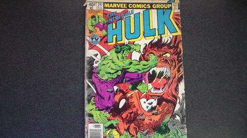 THE INCREDIBLE HULK # 247 MAY.1980 CONDITION FAIR