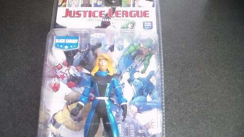 JUSTICE LEAGUE INTERNATIONAL BLACK CANARY NEW IN BLISTER PACK SERIES 1