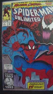 SPIDER-MAN UNLIMITED# 1 MAY.1993 NEAR MINT-FABULOUS 1st ISSUE MAXIMUM CARNAGE BEGINS HERE!