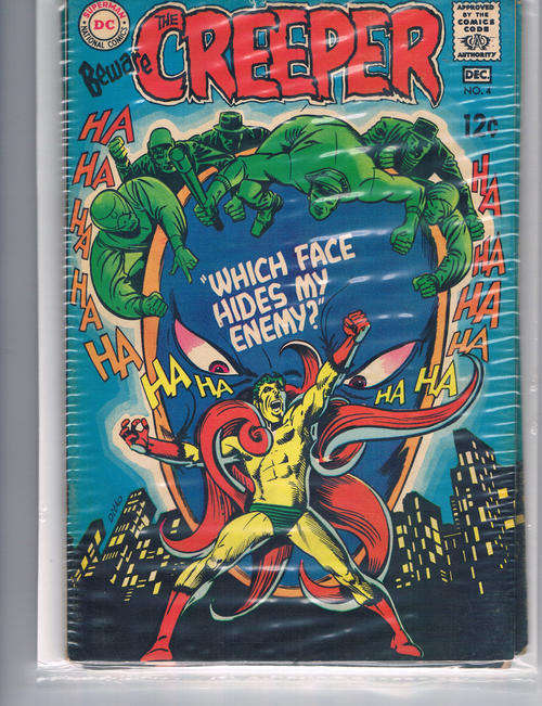 BEWARE THE CREEPER #4 DEC 1968 12C SILVER AGE COMIC CONDT FINE +