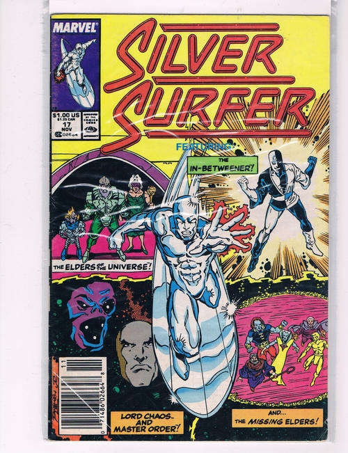 SILVER SURFER # 17 NOV.1988 CONDT GOOD +