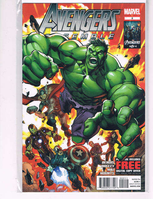THE AVENGERS ASSEMBLE # 2 MINT