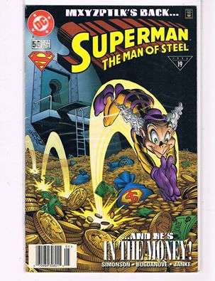 SUPERMAN THE MAN OF STEEL # 56 MAY.1996 MINT