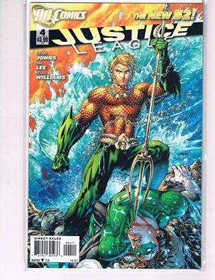 JUSTICE LEAGUE # 4 MINT A JIM LEE COVER