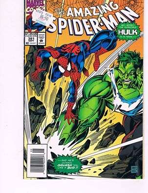 THE AMAZING SPIDER-MAN # 381SEPT.1993 NEAR MINT