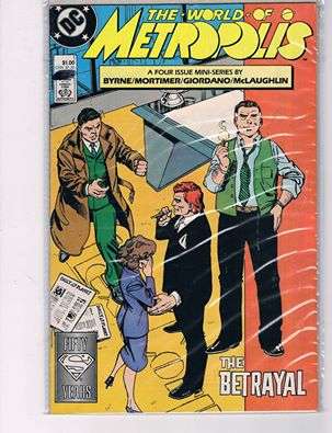THE-WORLD-OF METROPOLIS # 1 OF A FOUR PART MINI-SERIES CONDT GOOD ++ / AUG.1988