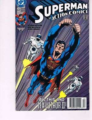 SUPERMAN IN ACTION COMICS # 672 MINT