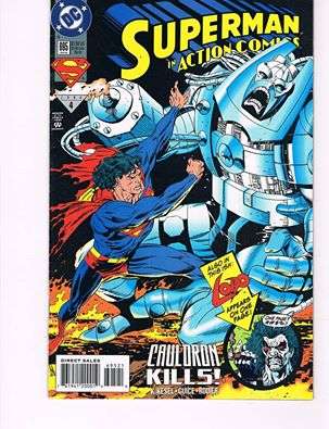 SUPERMAN IN ACTION COMICS # 695 MINT