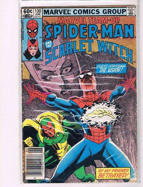 MARVEL TEAM -UP: SPIDER-MAN AND THE SCARLET WITCH # 130