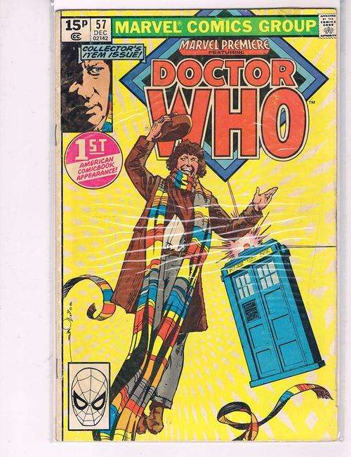 MARVEL PREMIERE FEATURING # 57- DOCTOR WHO - CONDT GOOD +