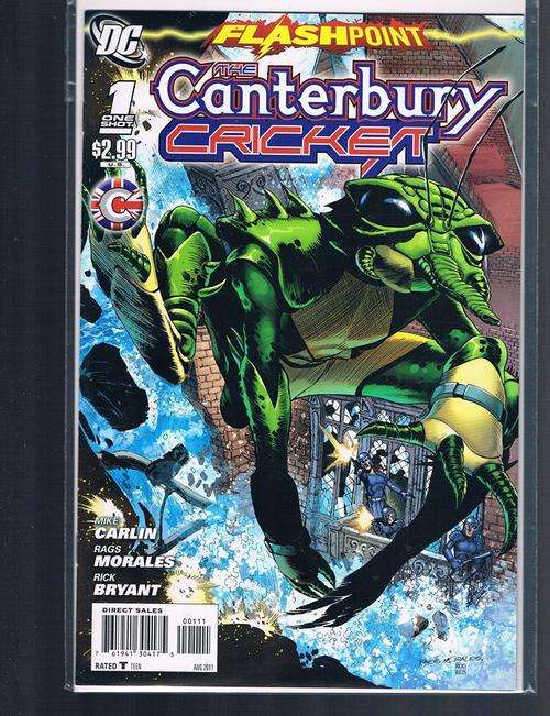FLASHPOINT - THE CANTERBURY CRICKET # 1 ONE SHOT - MINT